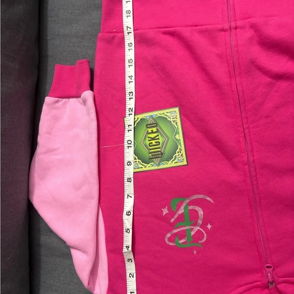 Vibrant Pink and Light Pink Kids' Hoodie
